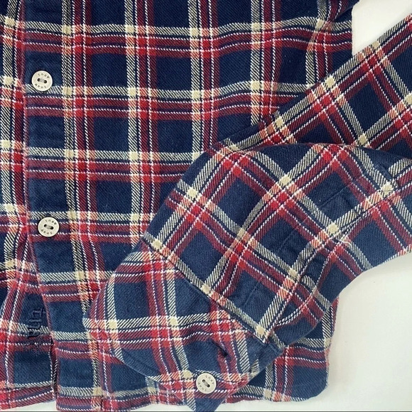 TNA | FLANNEL BUTTON UP  l XS #FML130026 - Picture 7 of 11